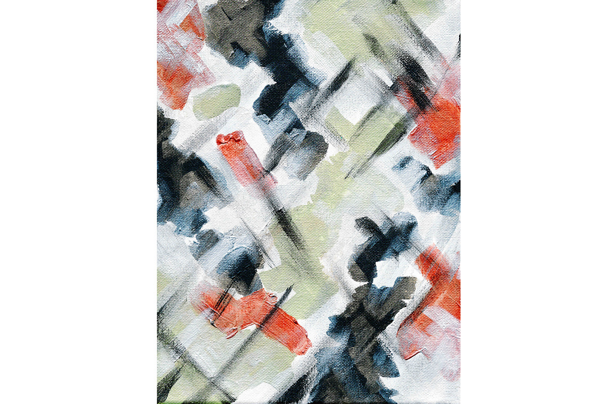 Modern Minimal Impressionistic Paint, a Decorative Illustration by Sharon Schwalbe (Photo 1 of 2)