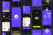 Filllo Parcel Delivery App UI Kit, an UI Kit Template by floxui (Thumbnail 6 of 8)