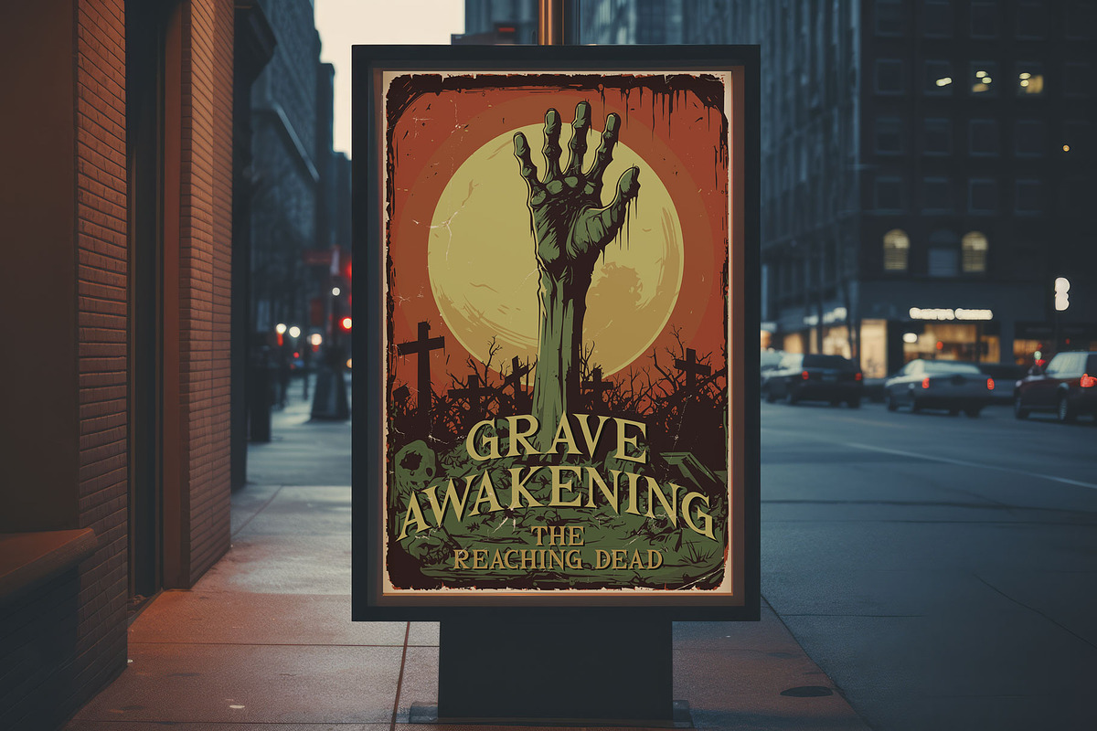 Vintage Horror Fonts&Posters Bundle, a Symbol Font by Vozzy Vintage Fonts (Photo 21 of 21)