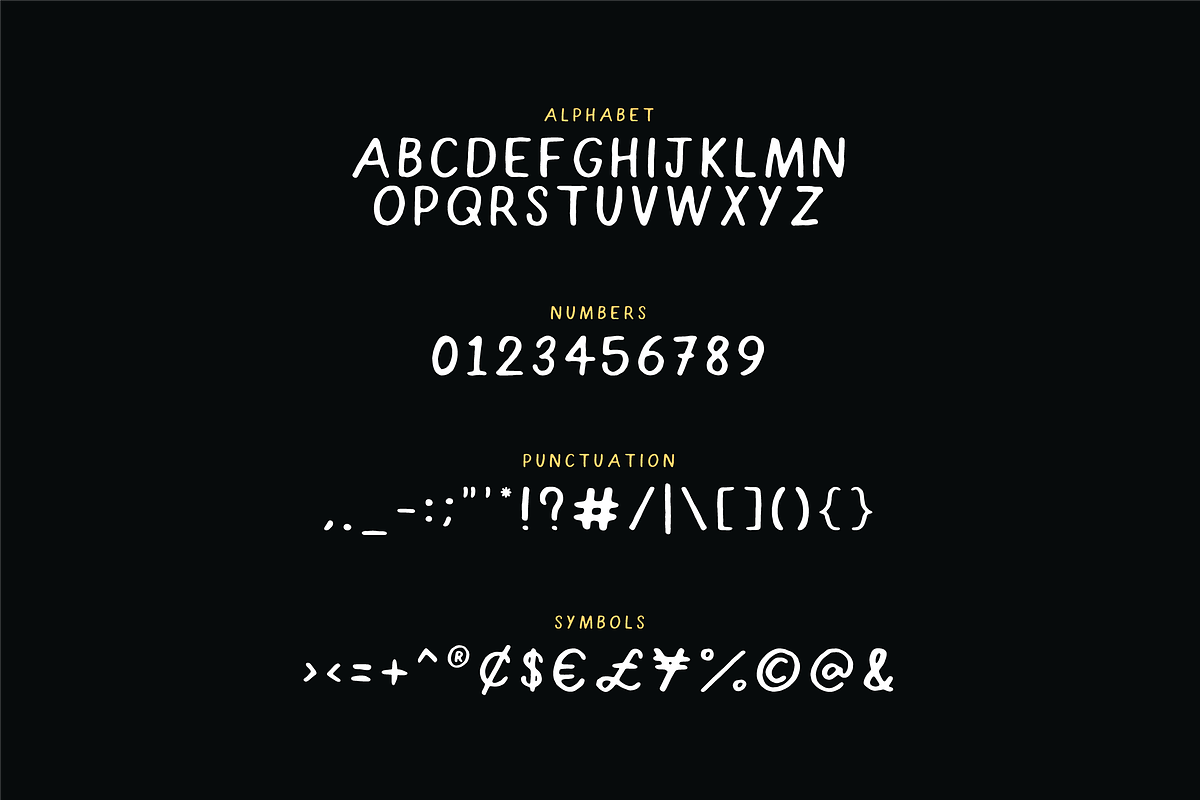 Venture - Hand-Drawn Font preview 3