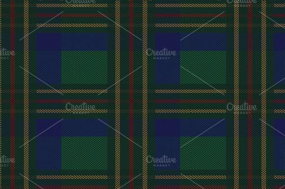 Scottish Tartan Seamless Vector Patt
