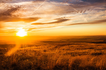 Great American Sunset, a Nature Photo by Kate Bagoy