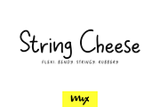 String Cheese, a Sans Serif Font by Mix Fonts (Thumbnail 1 of 5)