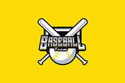 Baseball Team Mascot Logo Template, a Branding & Logo Template by HasnainGFX (Thumbnail 2 of 3)