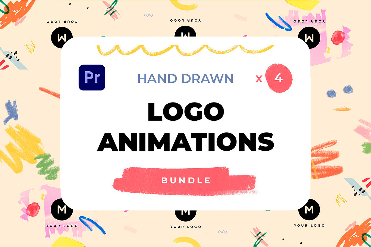 Brush Logo Animations - Premiere Pro, a Branding & Logo Template by Atamotion (Photo 1 of 6)