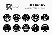 Starry Sky Icon, an Icon by Akatype Studio (Thumbnail 1 of 3)