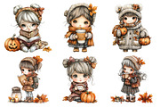 Pumpkin Spice Fall Clipart, an Illustration by Daily.Designs (Thumbnail 2 of 5)