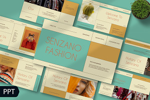 Senzano Fashion Powerpoint Template