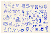 la Terrazza Italiana, hand drawn art, an Object Graphic by Marish (Thumbnail 7 of 10)
