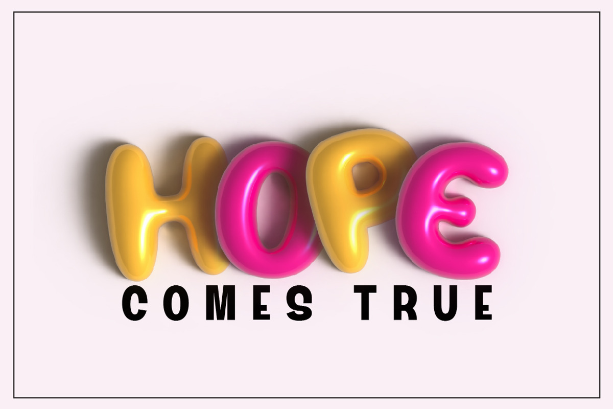Vicky Chow - Chubby 3D Balloon Font, a Handwritten Font by Typebae (Photo 4 of 7)