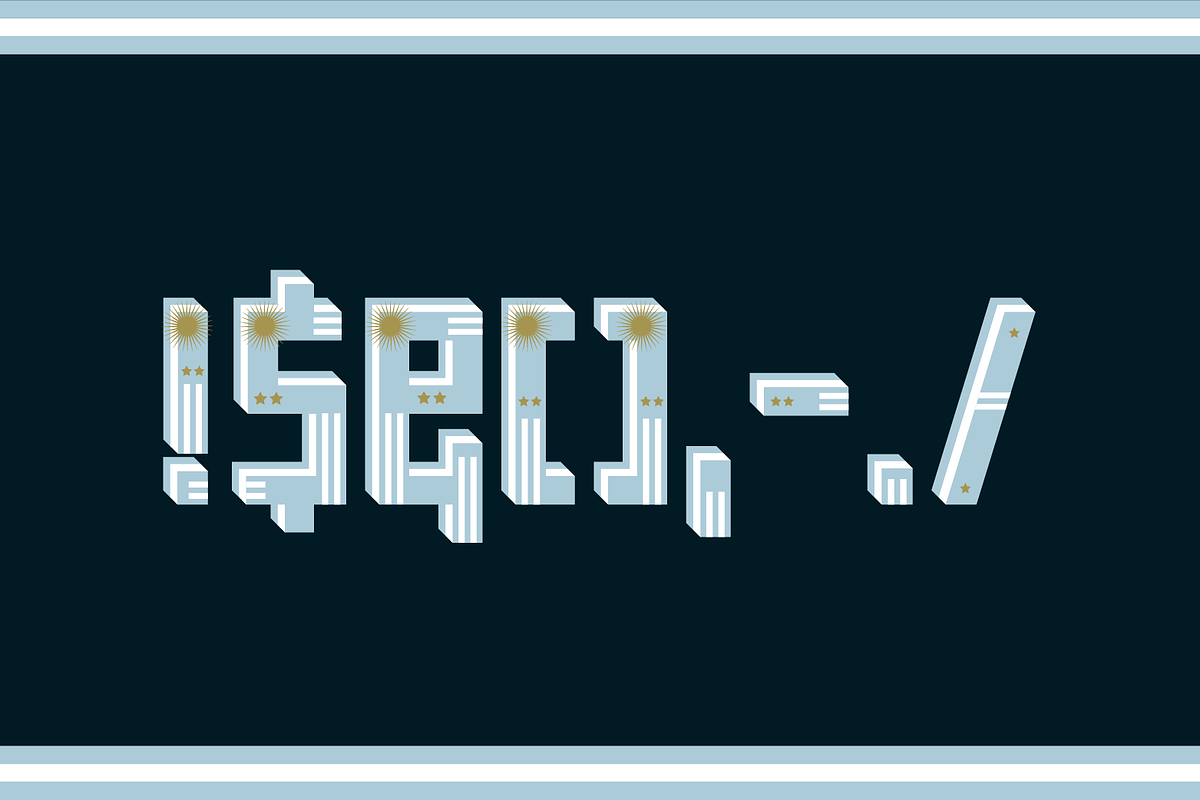 Argentina Font preview 5