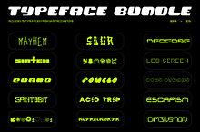 Typeface Bundle - Display Fonts