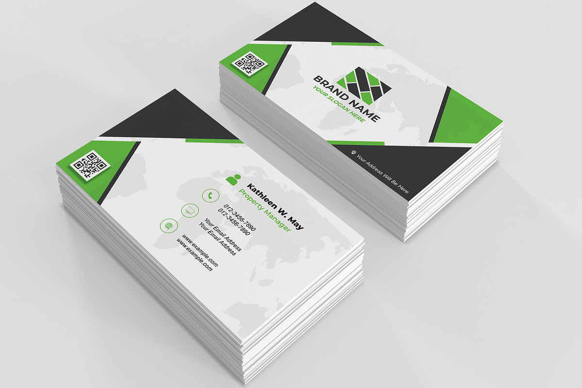 Broker Business Card PSD preview 5