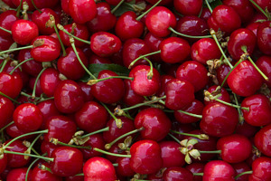 Cherries featuring cherries, red, and cherry