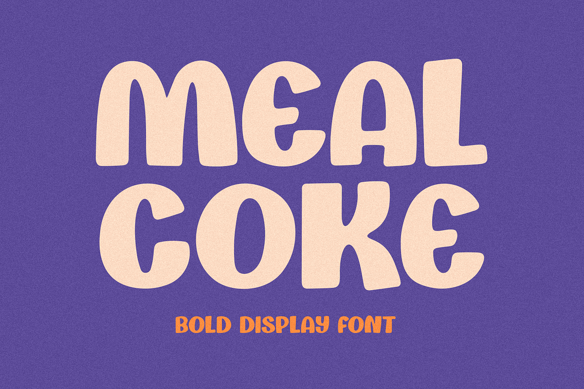 Meal Coke Font, a Handwritten Font by Forberas Club (Photo 1 of 9)