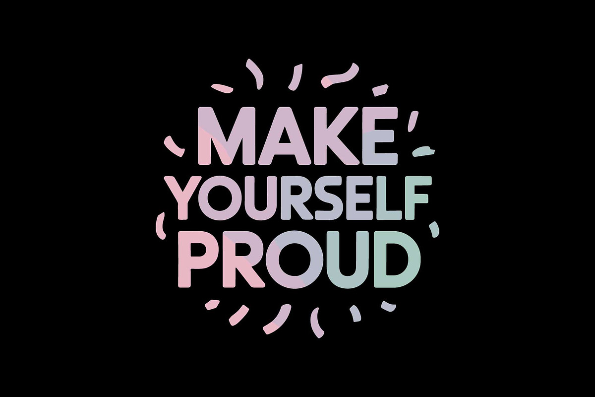 Vibrant Positive Affirmation Art, a Graphic by Gfx_Store (Photo 10 of 15)