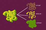 Billy Coaster Modern Retro Typeface, a Script Font by HIRO.std (Thumbnail 4 of 11)