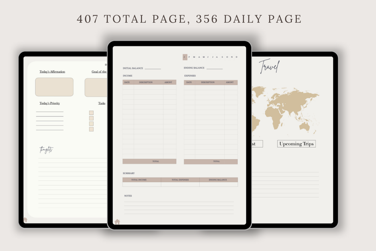 2025 Digital Planner, a Stationery Template by Rekas Diamond Studio (Photo 2 of 3)