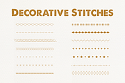 Decorative Stitch Brushes, a Brush Add-On by Bene's shop (Thumbnail 1 of 5)