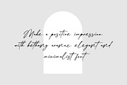 Bethany Avanue Modern Business Font, a Script Font by RantautypeStudio (Thumbnail 2 of 15)