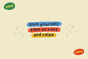 Cute Piggy Playful Quirky Font, a Handwritten Font by Ashiya Pixel (Thumbnail 4 of 18)