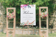 Welcome Sign Template Canva, an Invitation Template by ShineOnWedding (Thumbnail 3 of 9)