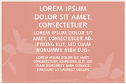 Vegan | sans serif display font, a Sans Serif Font by RARY (Thumbnail 5 of 5)