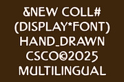 CS Briscoe Drawn, a Sans Serif Font by Craft Supply Co. (Thumbnail 4 of 8)