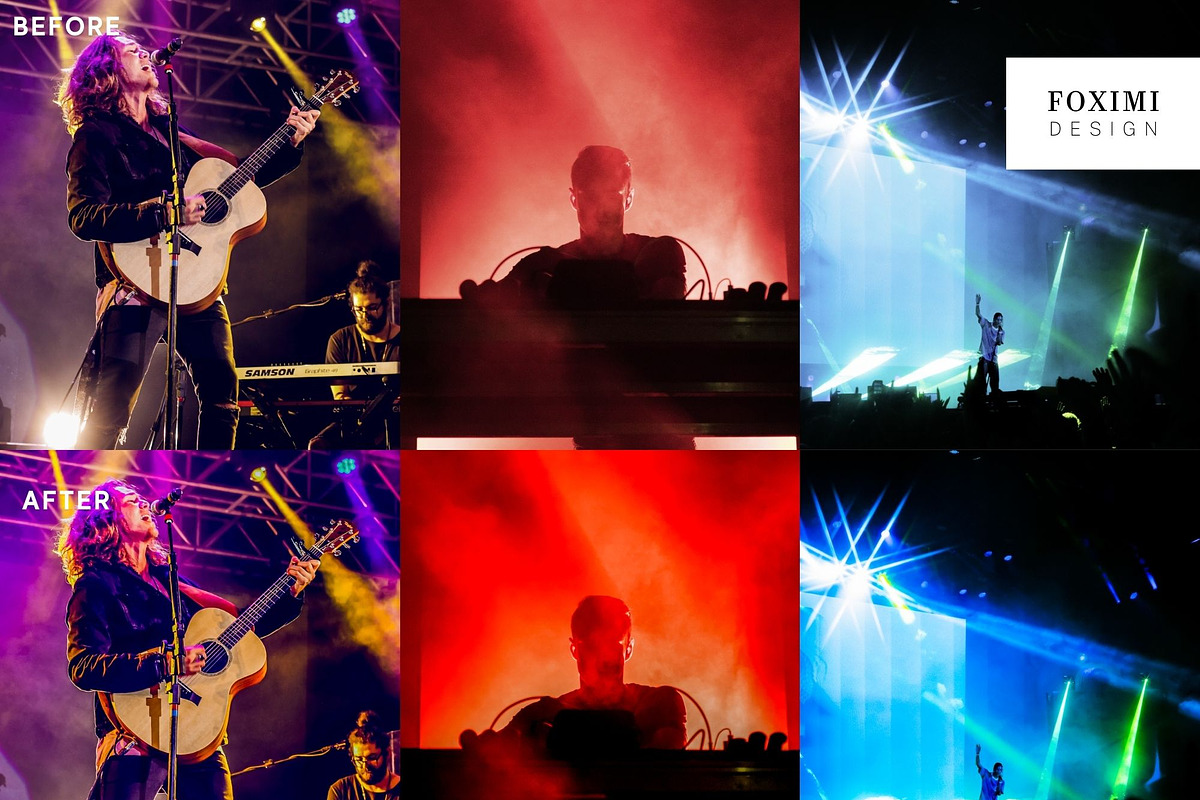 12 CONCERT MOBILE DESKTOP PRESETS, a Plug-in Add-On by FOXIMIDesign (Photo 13 of 13)