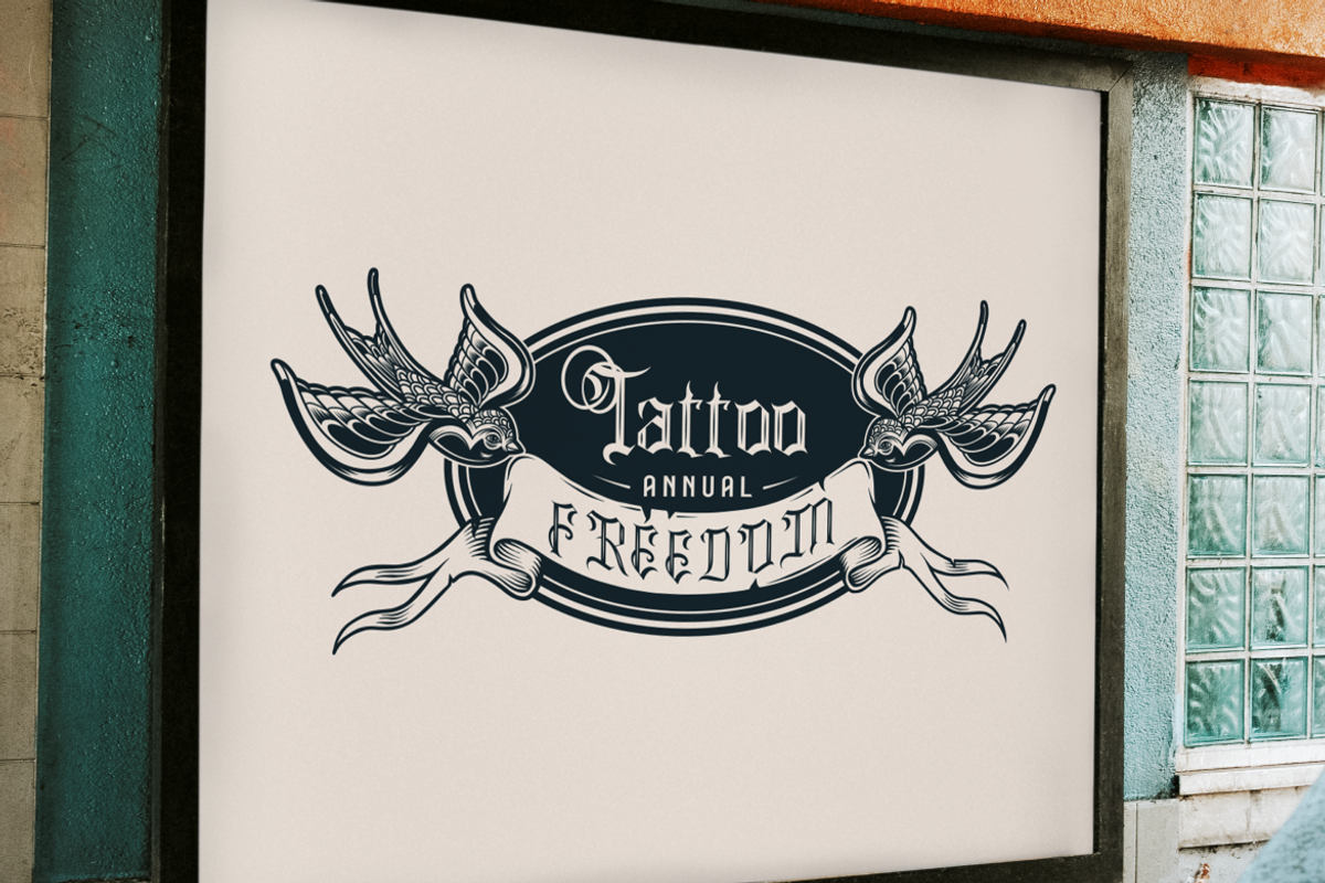 Atlas Celeste - Tattoo Font, a Font by PutraCetol Studio (Photo 10 of 11)
