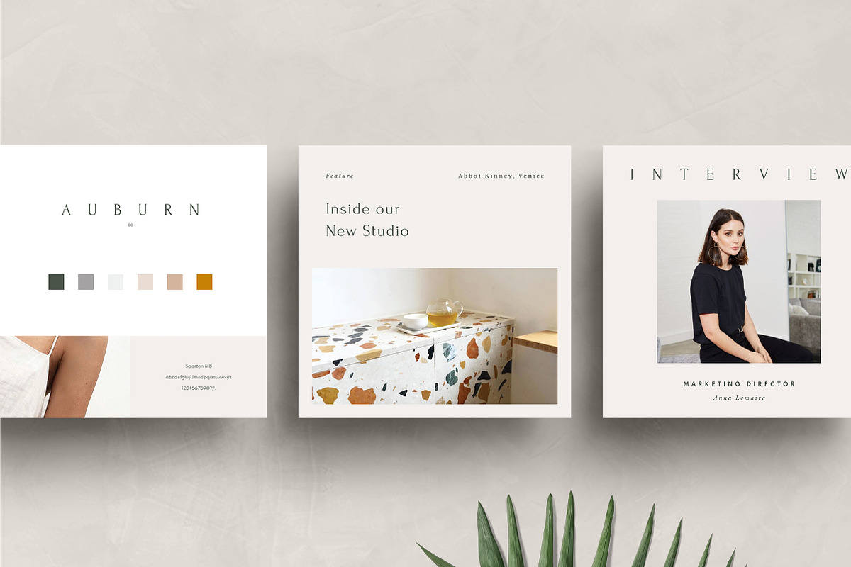 Auburn Social Media Pack, a Social Media Template by Studio Standard (Photo 4 of 15)