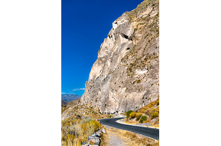 Road at the Colca Canyon in Peru, a Nature Photo by Leonid Andronov