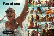 Fun at sea - 119 images, a Holiday Photo by Handmadefont (Thumbnail 1 of 18)