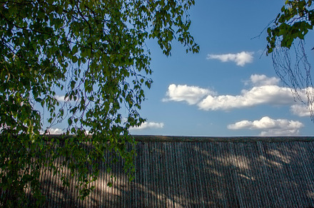 View of the blue sky and white cloud, a Holiday Photo by Schreibikus