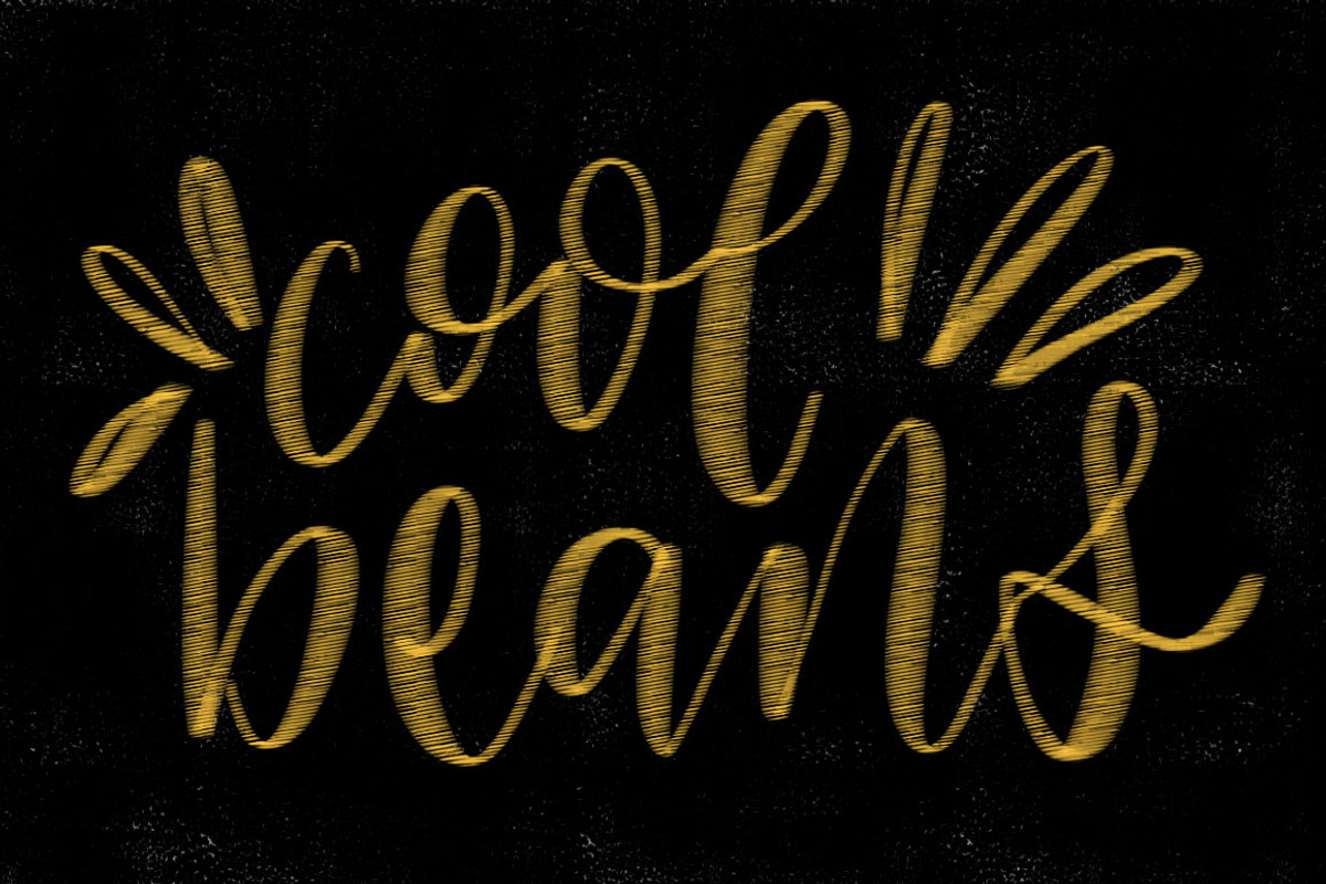 Textured Lettering Brushes Set 1, a Brush Add-On by On the Mark Designs (Photo 3 of 4)