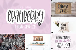 AUTUMN BREEZE Fall Font Bundle