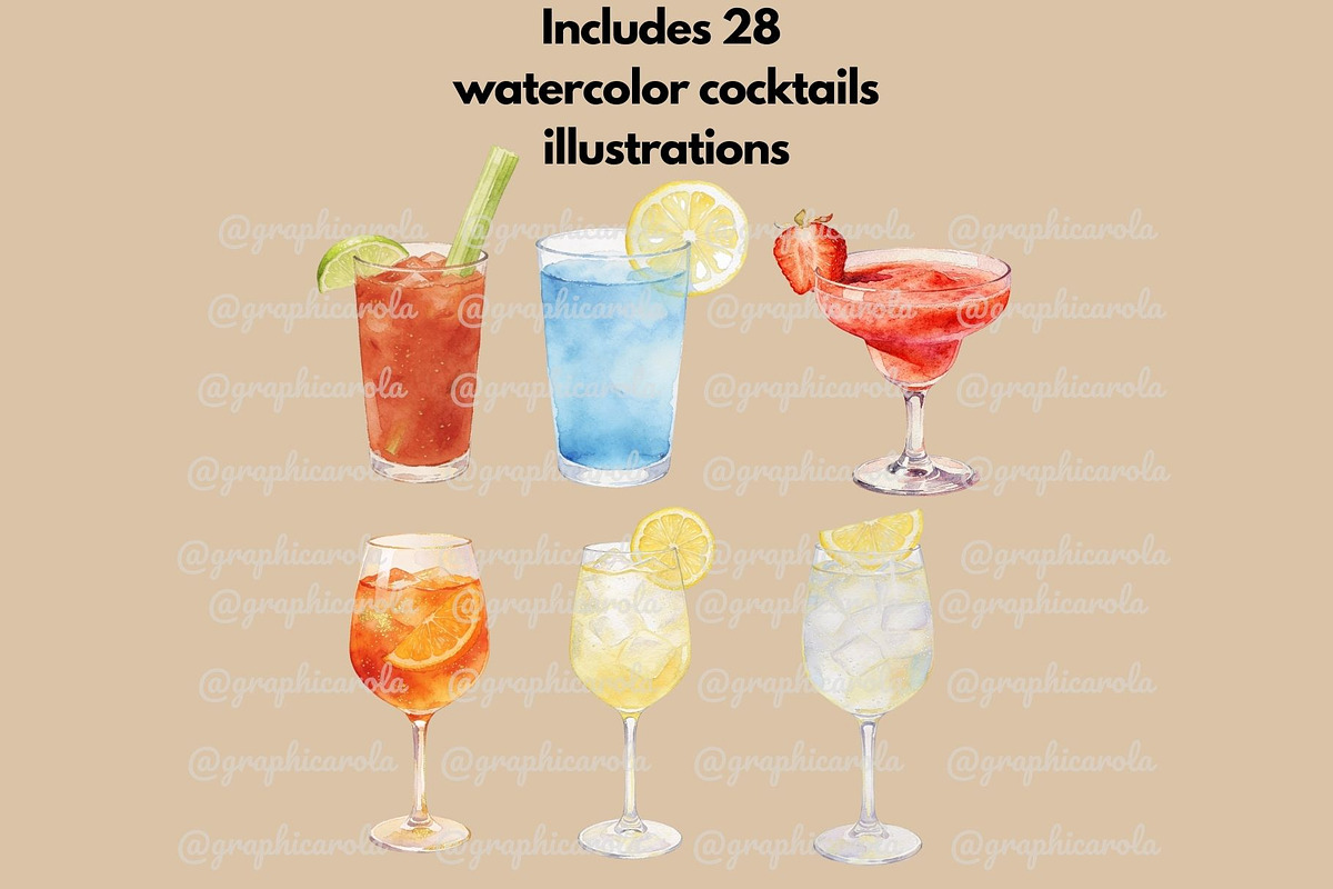 Signature Drink Sign Canva Template, a Brochure Template by GraphiCarola (Photo 6 of 6)