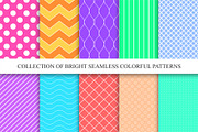 Bright color simple seamless pattern, a Pattern Graphic by ExpressShop (Thumbnail 1 of 5)