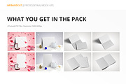Invitation / Greeting Card Mock-Up, a Print Template by WebAndCat (Thumbnail 10 of 10)