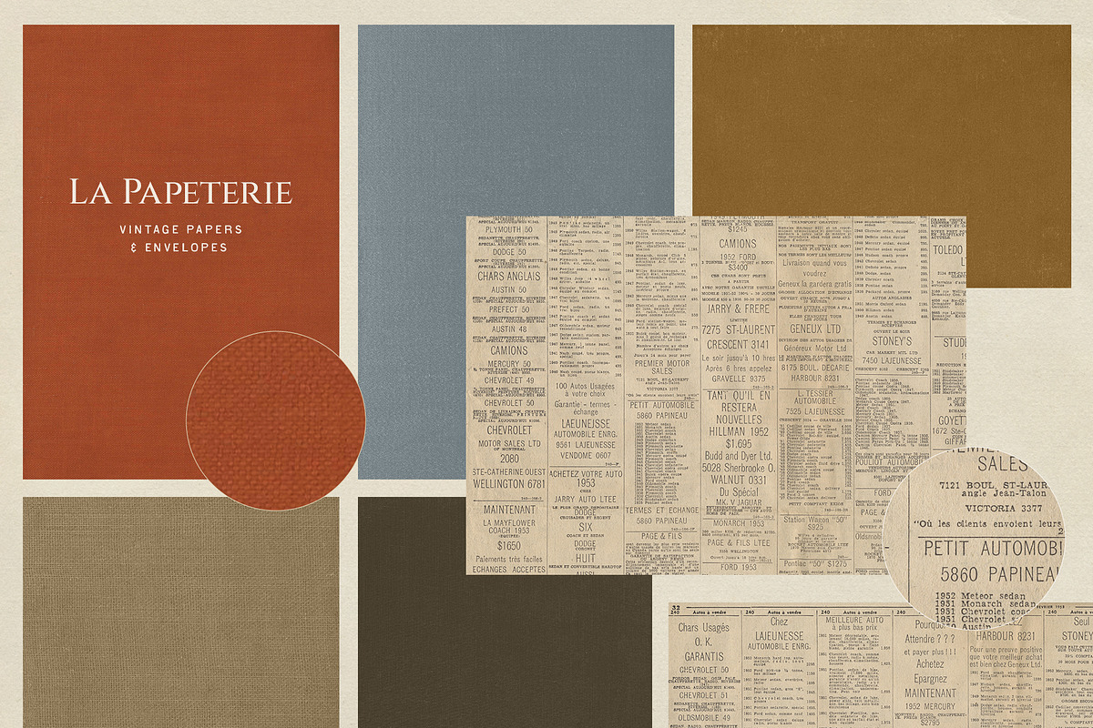 La Papeterie - Papers & Envelopes, a Texture Graphic by alonahaidash (Photo 13 of 18)