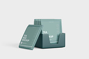 Tea Box with Sachet Mockup Set, a Packaging Mockup by tiyasprabawa (Thumbnail 3 of 5)