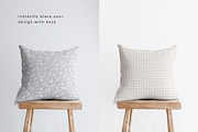 Square Cushion Mockup, a Household Mockup by LinnestCreative (Thumbnail 2 of 5)