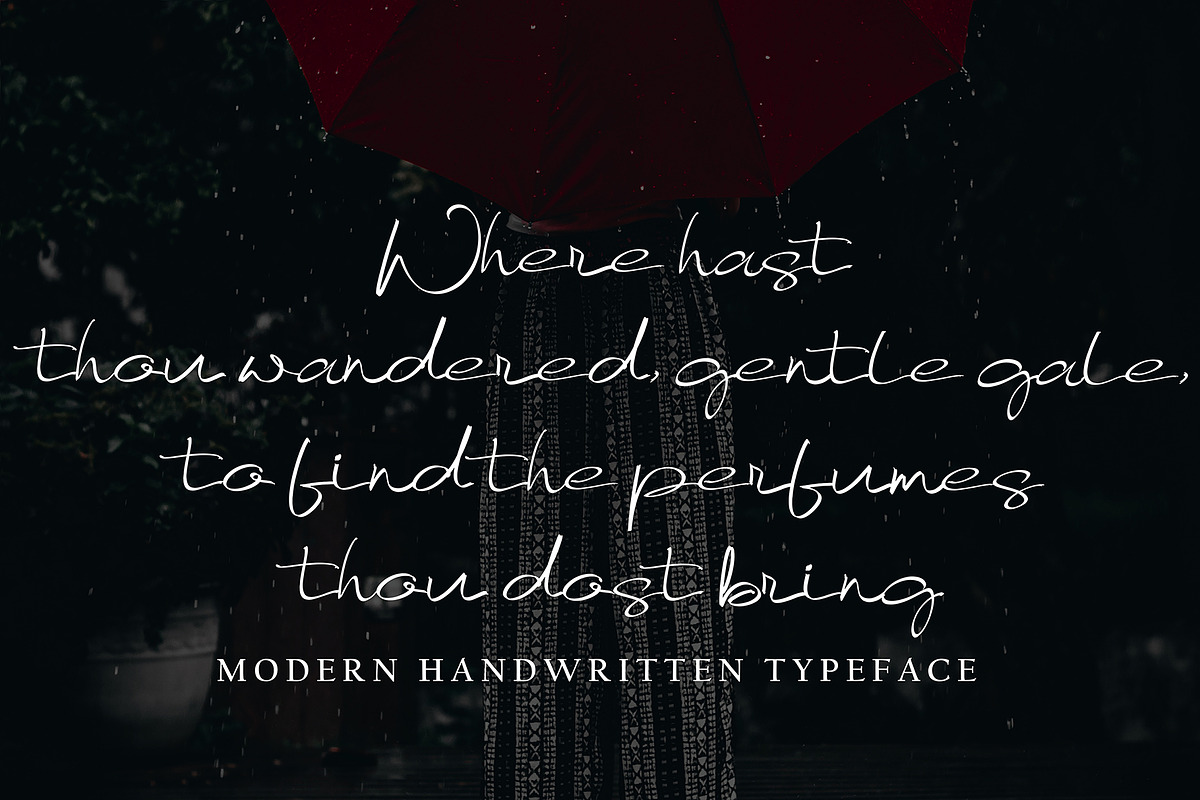 Bali Paradise, a Handwritten Font by pineungtype (Photo 2 of 6)