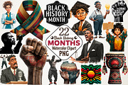 Black History Month PNG Bundle, an Illustration by RobertsArt (Thumbnail 1 of 5)