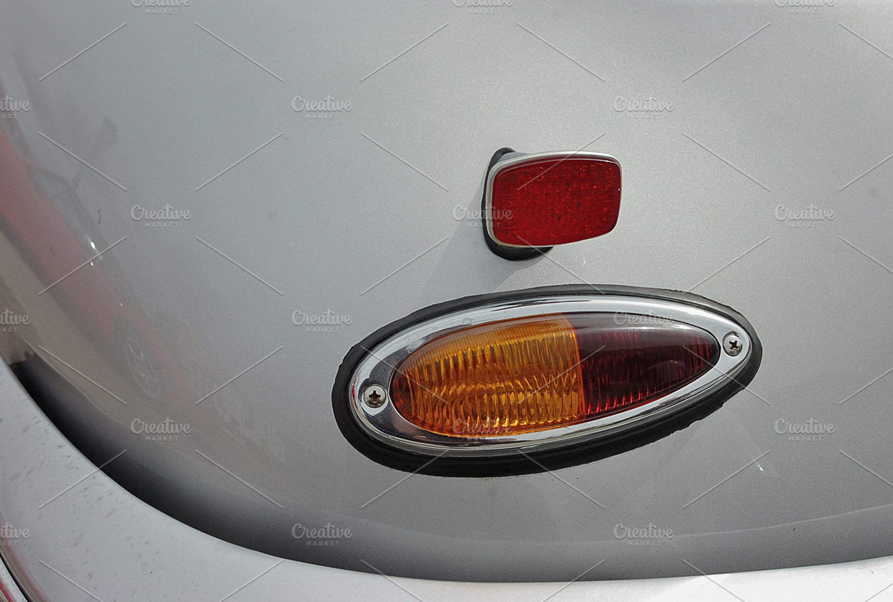 Porsche 356. Tail light detail, a Transportation Photo by Xtreme|Photo 