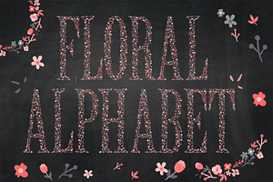 Floral Alphabet