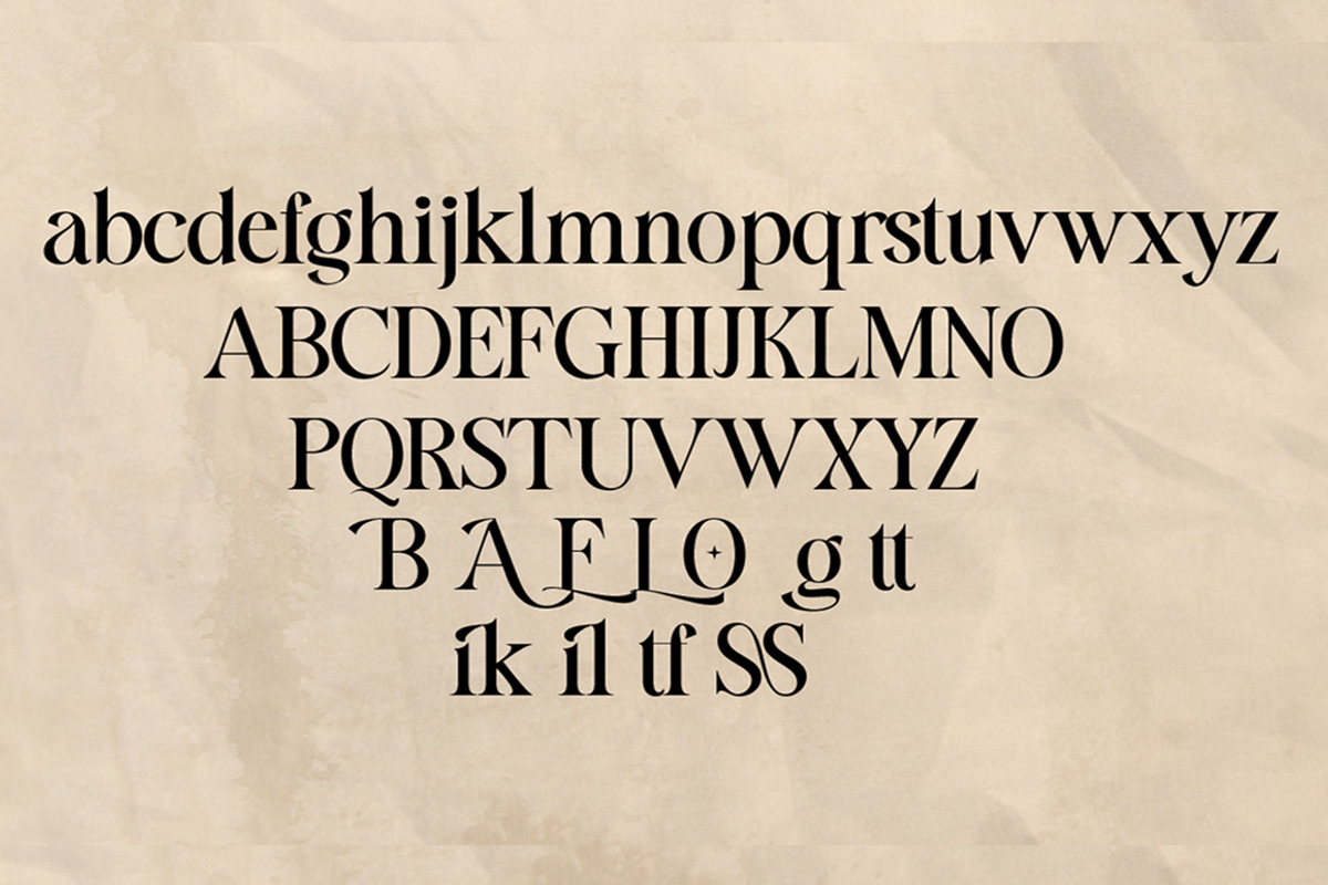 LACOSTE foliage, a Serif Font by Gatype (Photo 8 of 9)