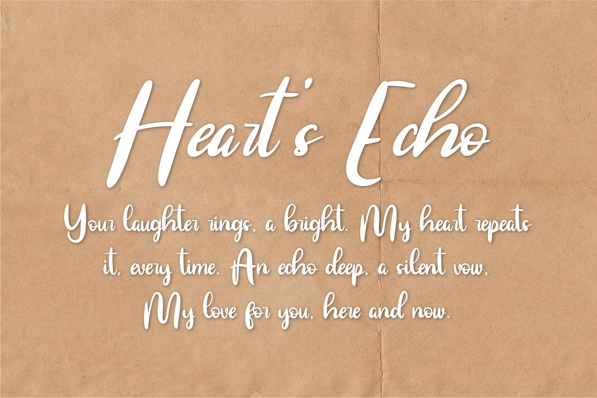 Myrellis Script - Bold Script, a Script Font by Indotype Foundry (Photo 5 of 10)