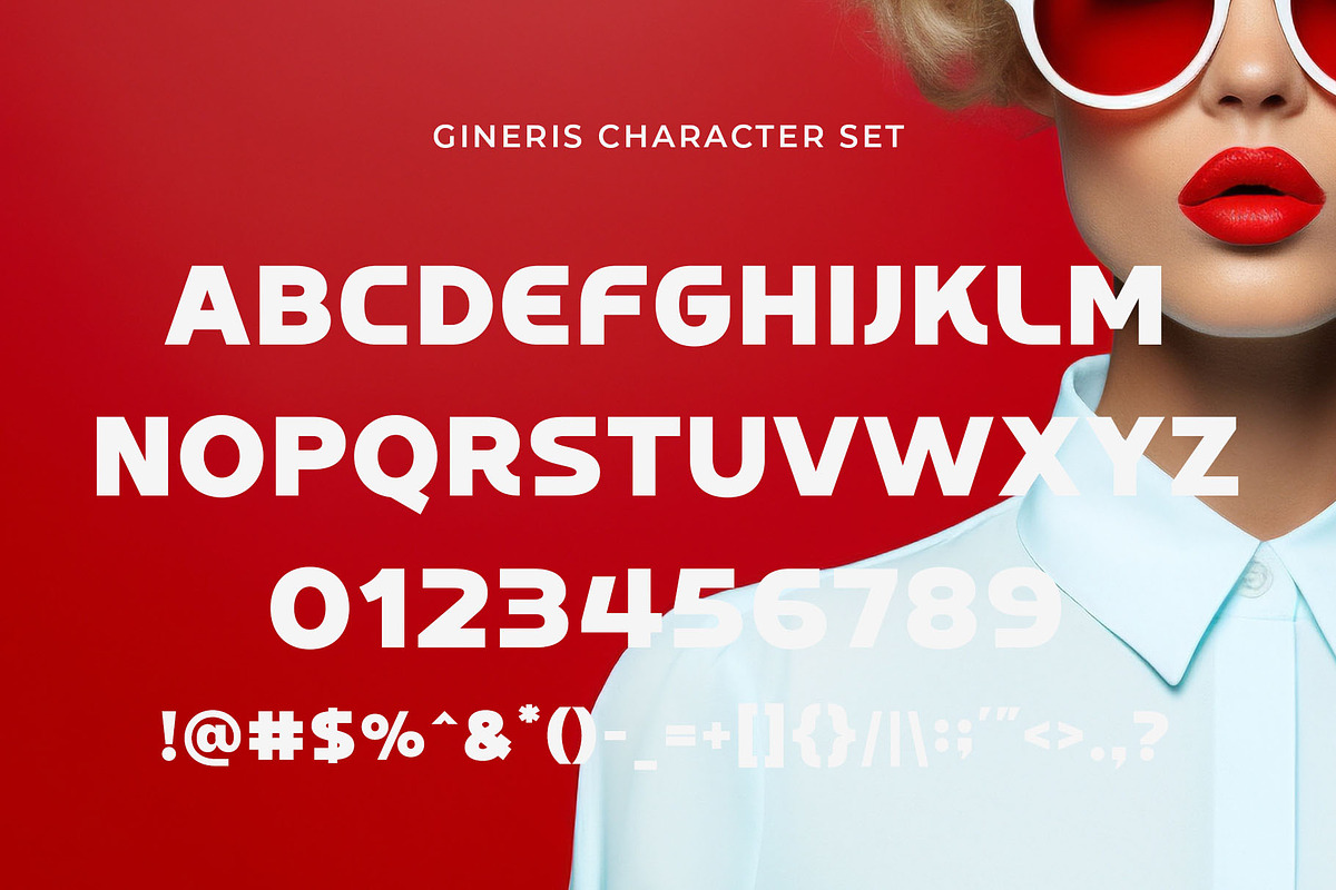 Gineris - Modern Display Sans Serif, a Sans Serif Font by Typeformers (Photo 4 of 5)