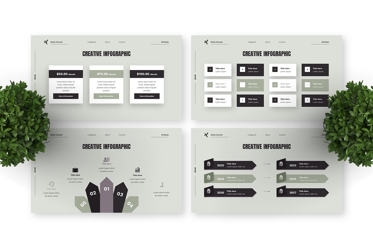 Music Concert - Music Keynote preview 5